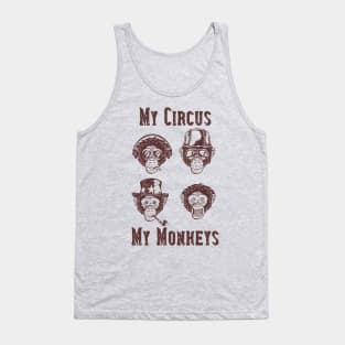 My Circus, My Monkeys Tank Top